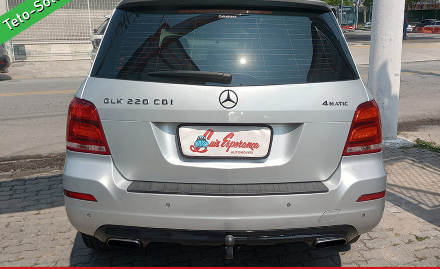 Mercedes-Benz GLK 220 CDI 2.2 Turbo Diesel Prata 2015